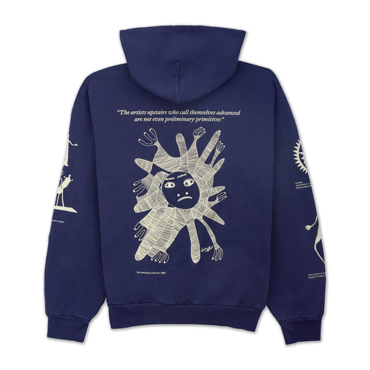Erzulie Le Centre d'Art Hoodie - (Navy)