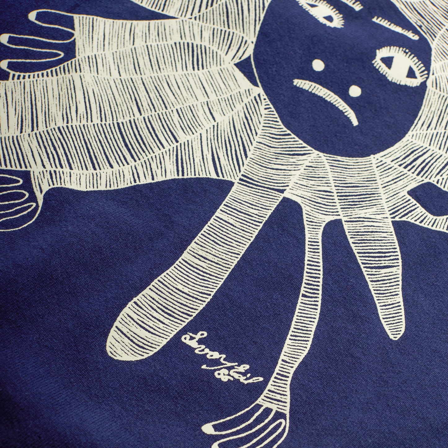 Erzulie Le Centre d'Art Hoodie - (Navy)