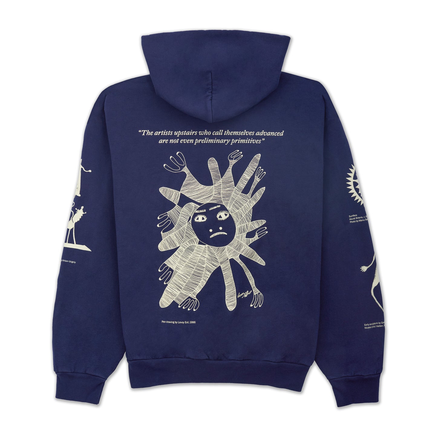 Erzulie Le Centre d'Art Hoodie - (Navy)