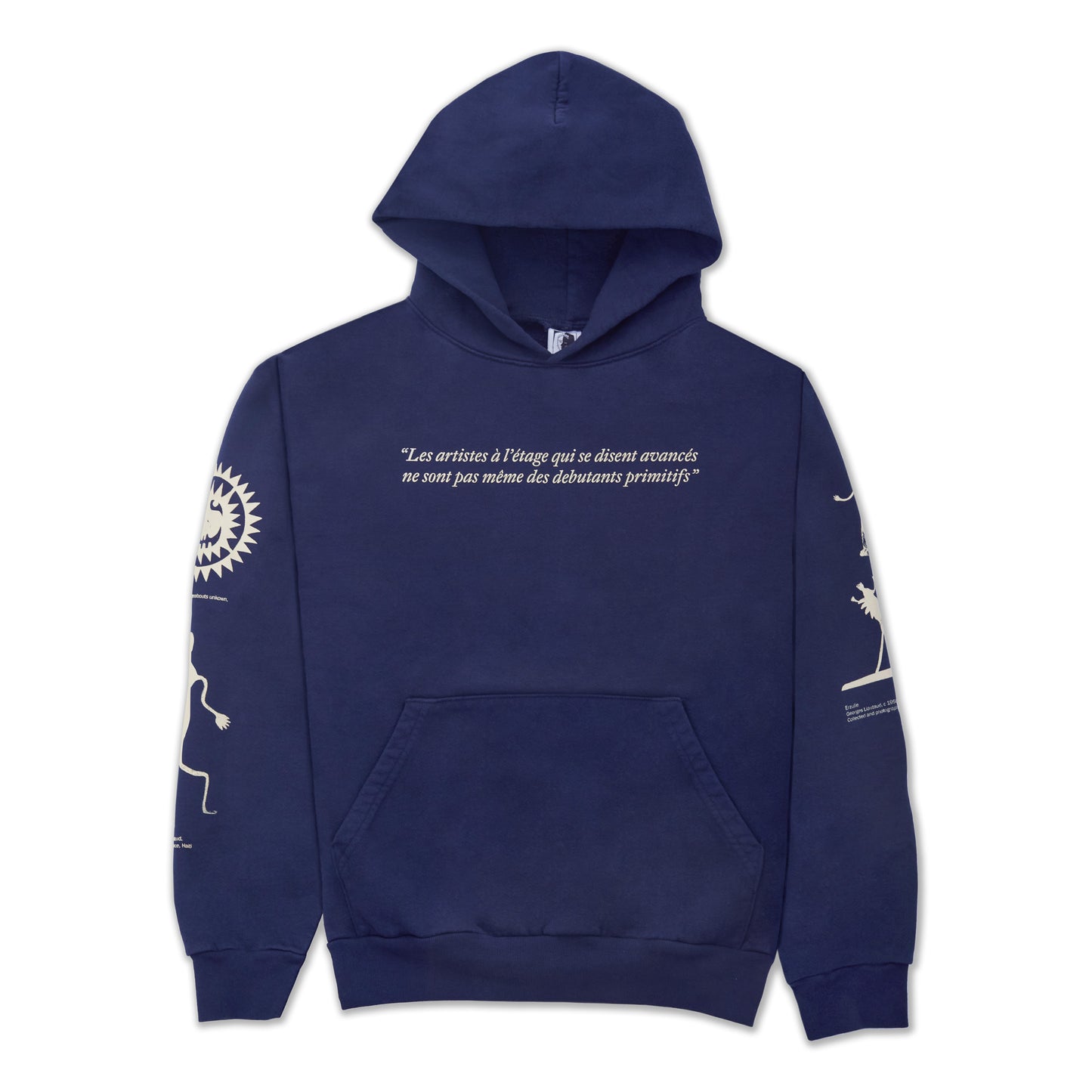 Erzulie Le Centre d'Art Hoodie - (Navy)